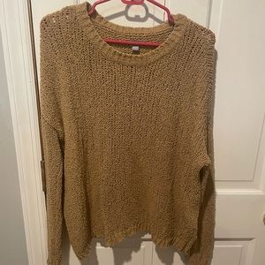 brown sweater